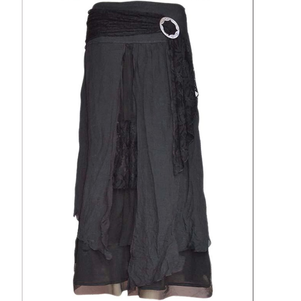 COPY - PRETTY ANGEL black bohemian gypsy peasant …